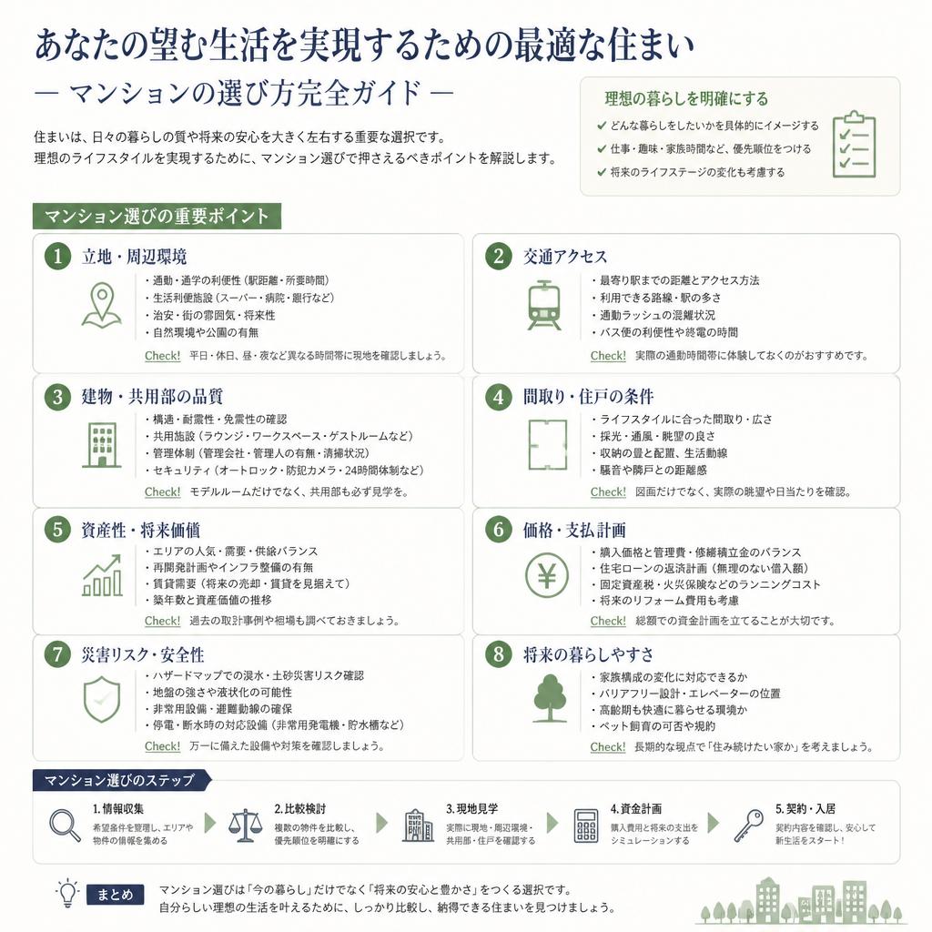 2. 理想の住まいを手に入れるために
