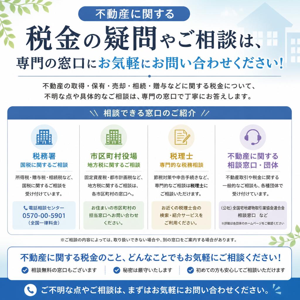相談・お問合せ窓口のご案内