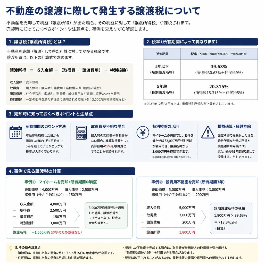 不動産譲渡税の仕組み