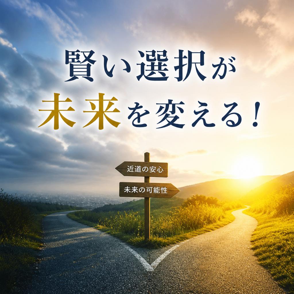 賢い選択が未来を変える！