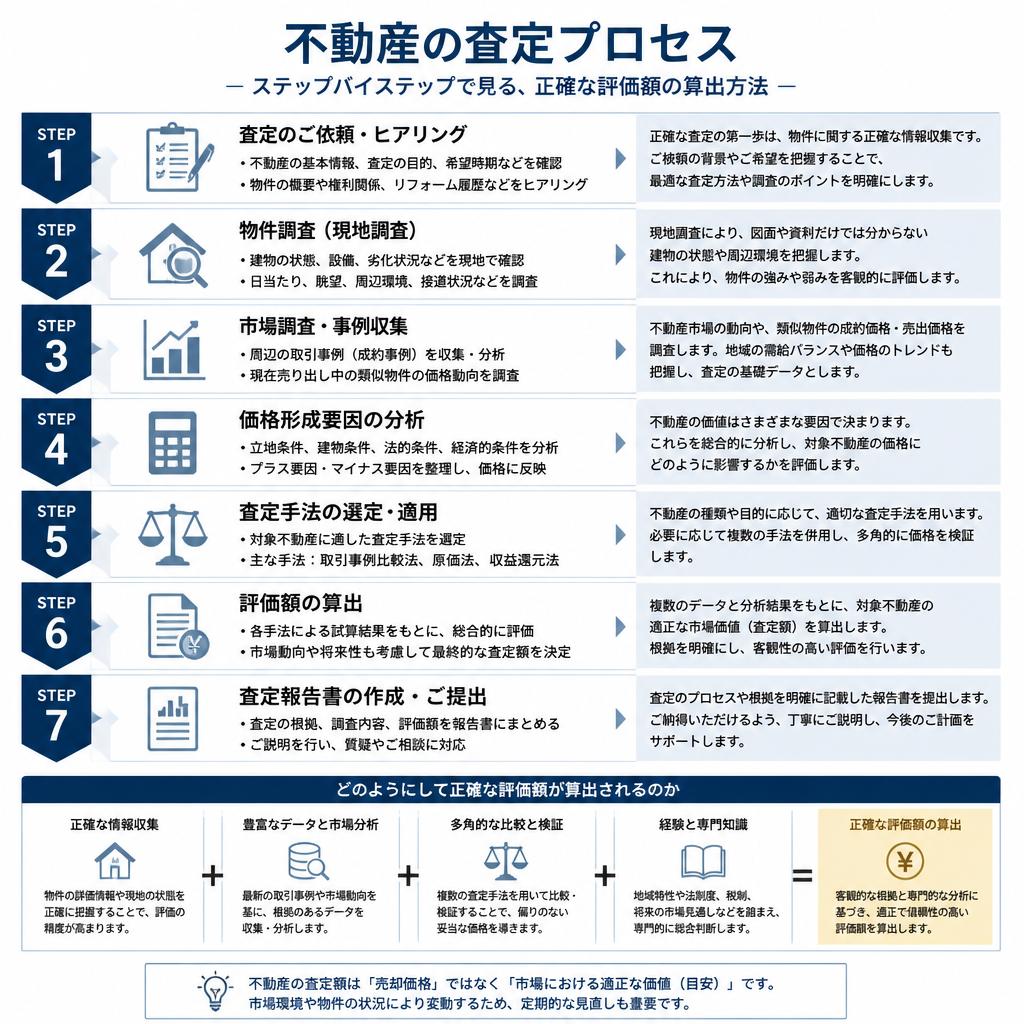 理想の住居を見つけるための査定プロセス