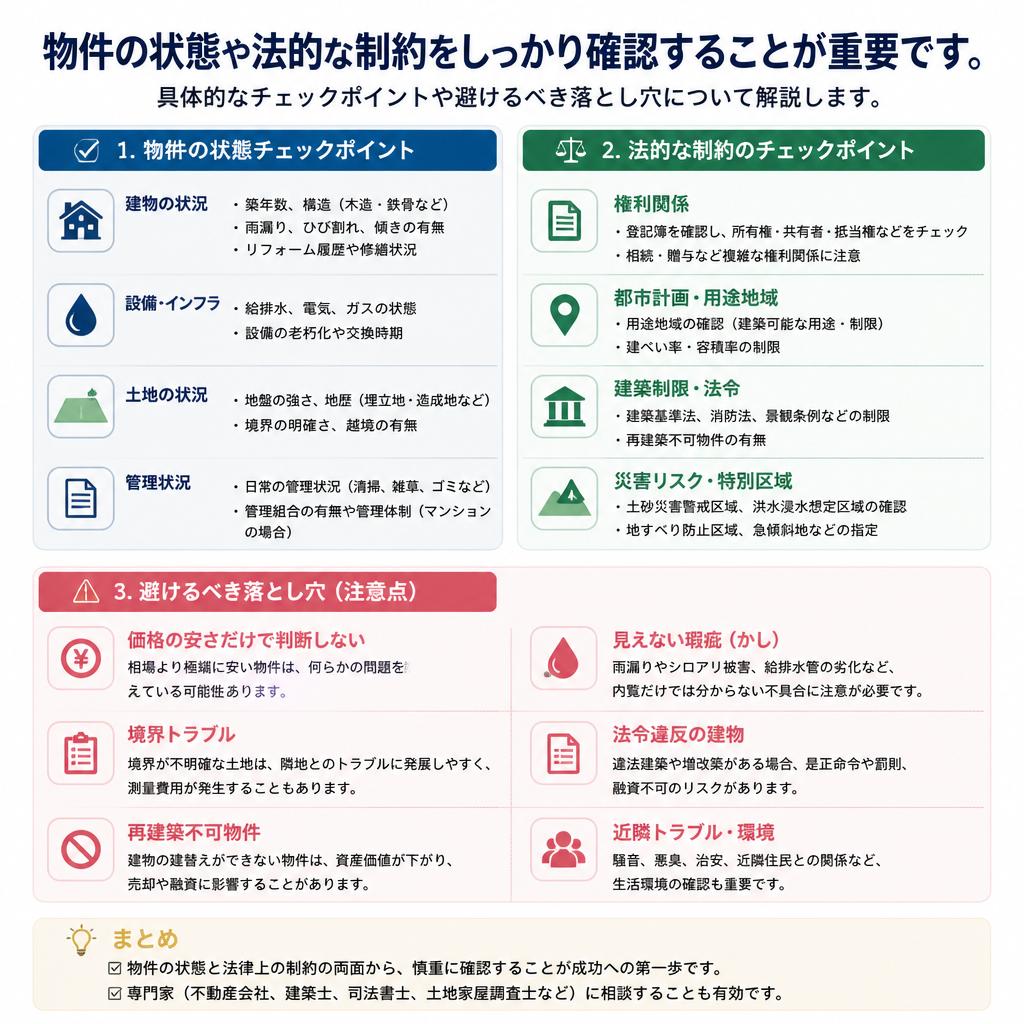 購入時の注意点