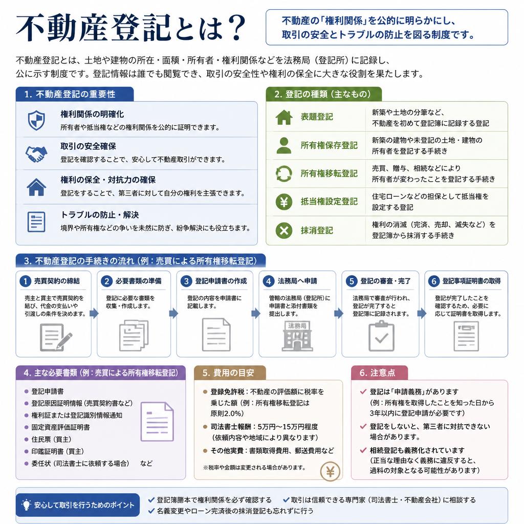 不動産登記の重要性