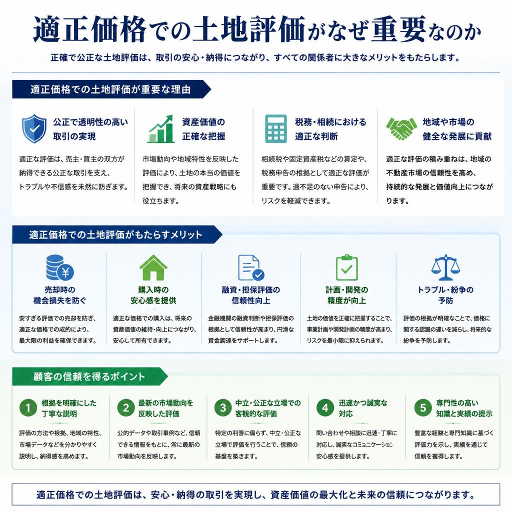 適正価格での評価を目指す理由