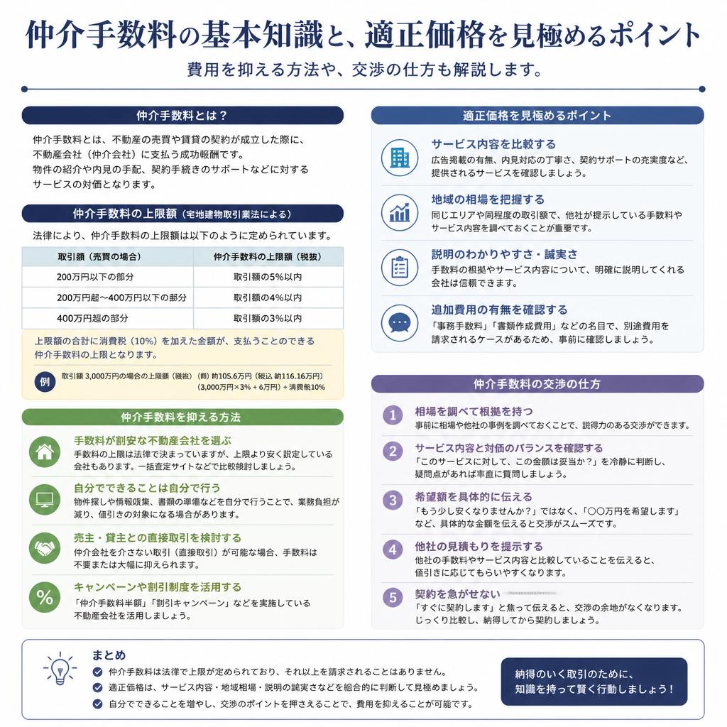 4. 仲介手数料を抑えるコツ