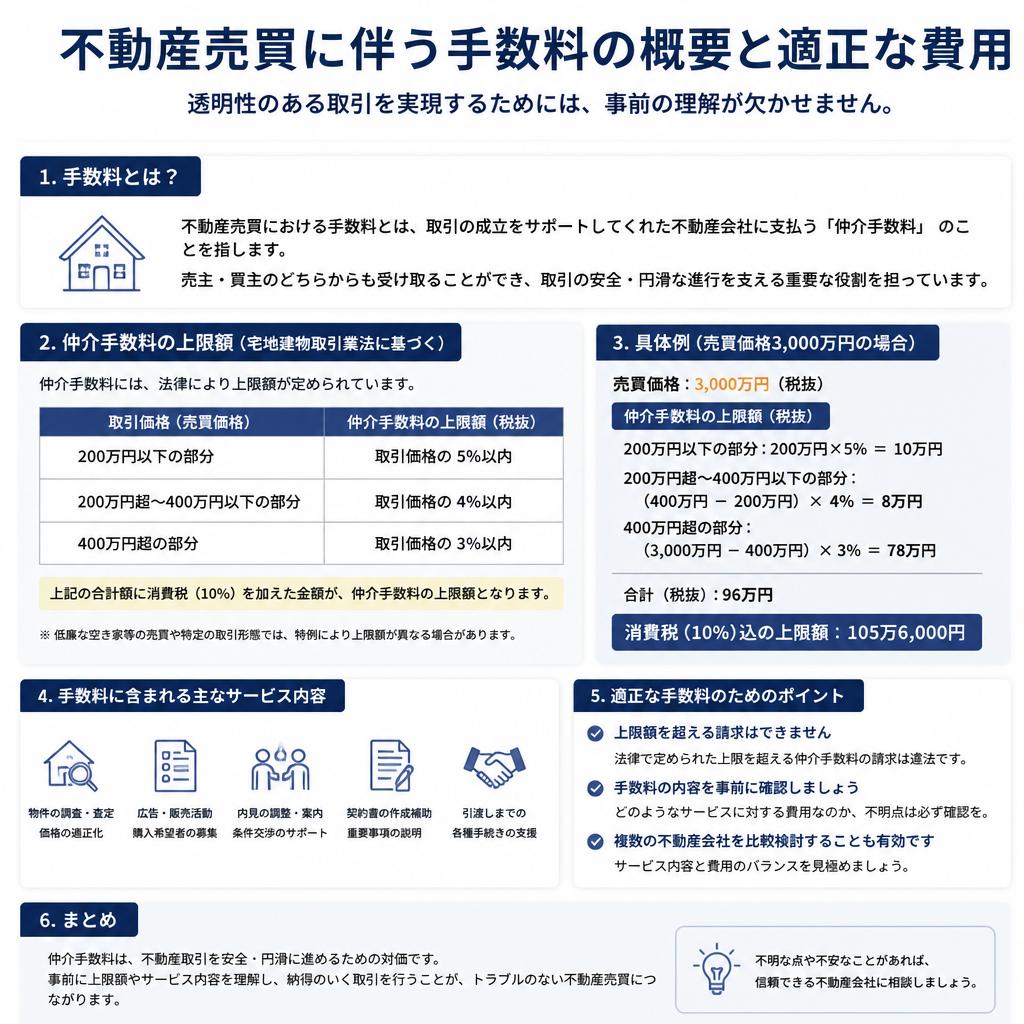 手数料の適正理解