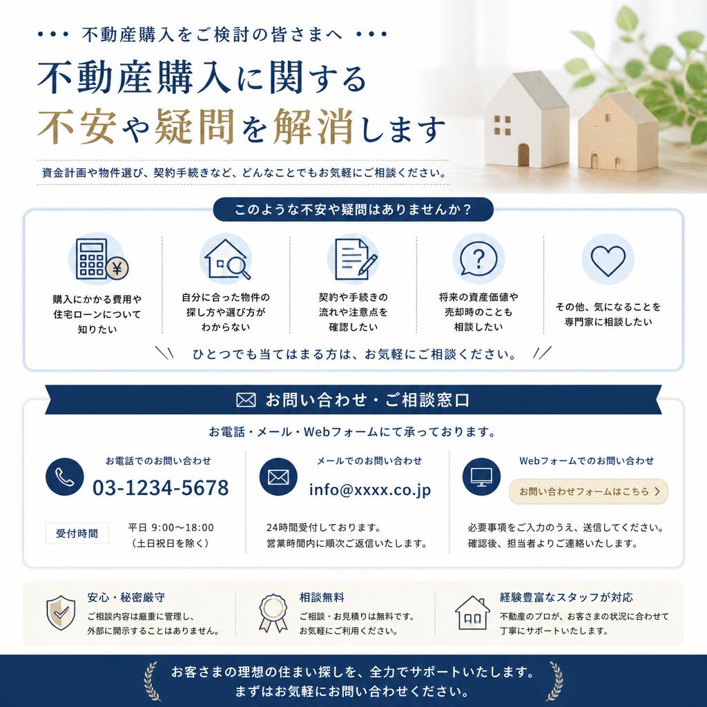 お問い合わせ・相談のご案内