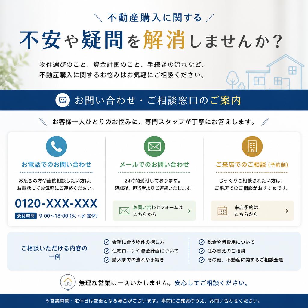 お問い合わせ・相談のご案内