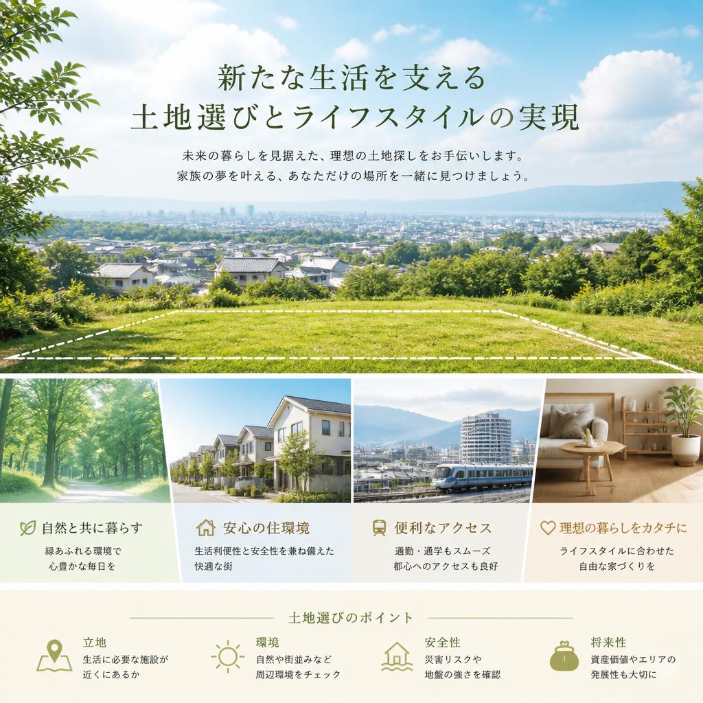 新たな生活を支える土地選びとライフスタイルの実現｜兵庫県たつの市の不動産売買ならハウスドゥ播磨太子