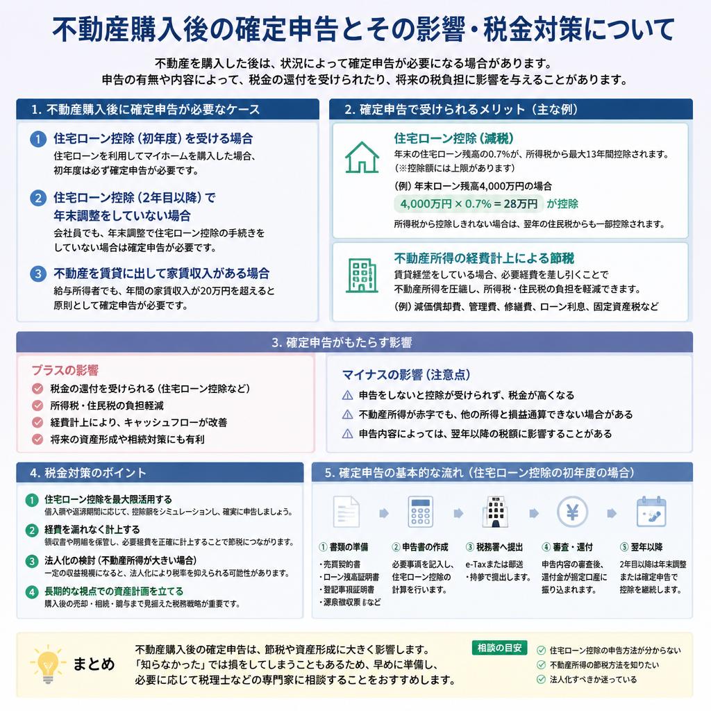 確定申告とその影響