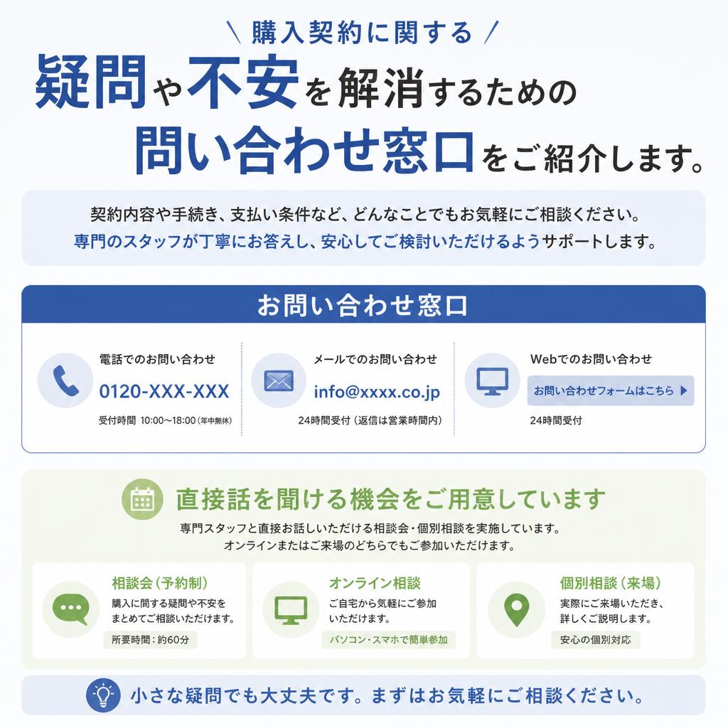 お気軽にお問い合わせください！