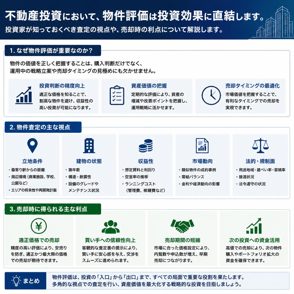 不動産投資における評価の役割