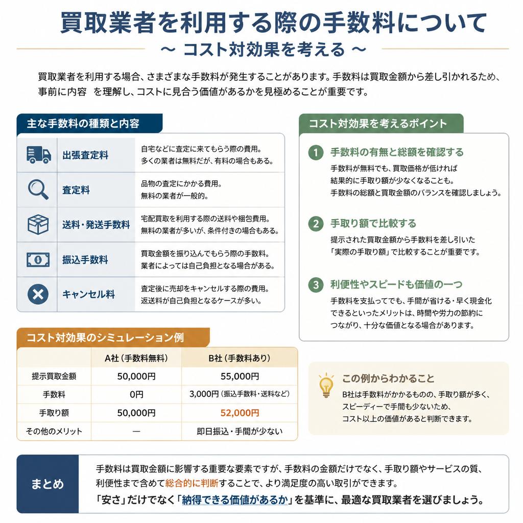手数料のコストパフォーマンス