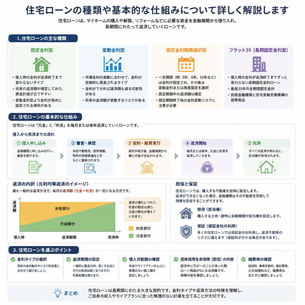 住宅ローンの基礎知識