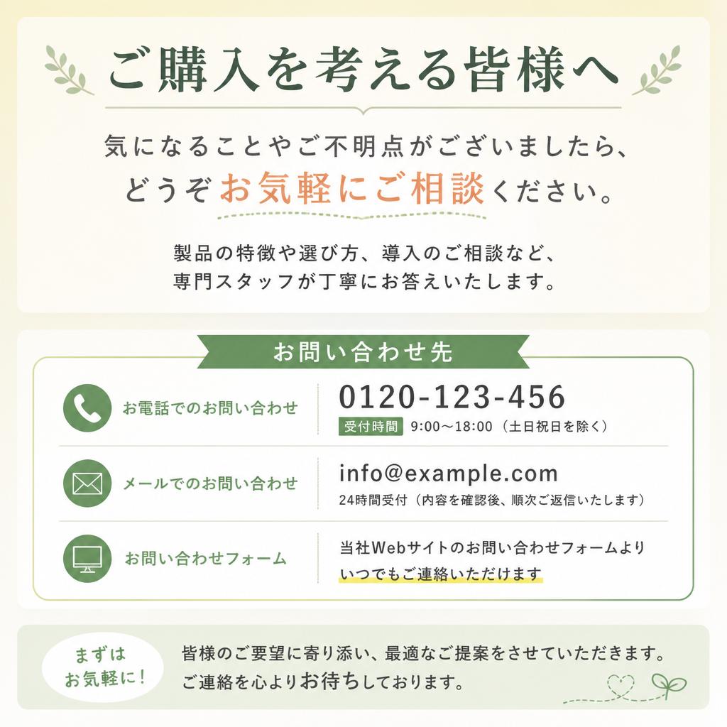 7. 相談窓口のご案内