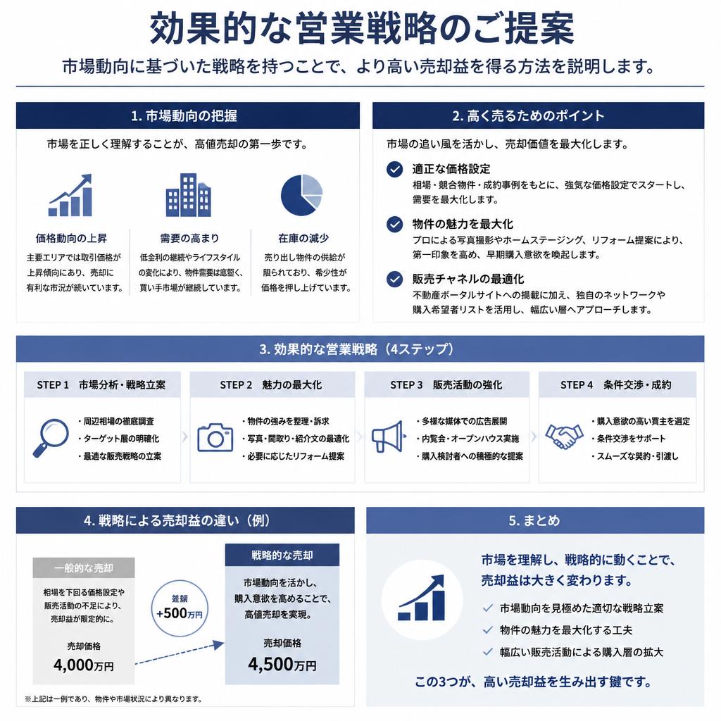 4. 営業戦略 - 成功する不動産売買の秘訣
