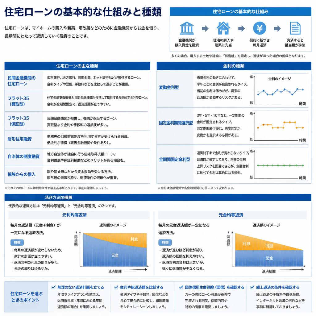 住宅ローンの仕組み