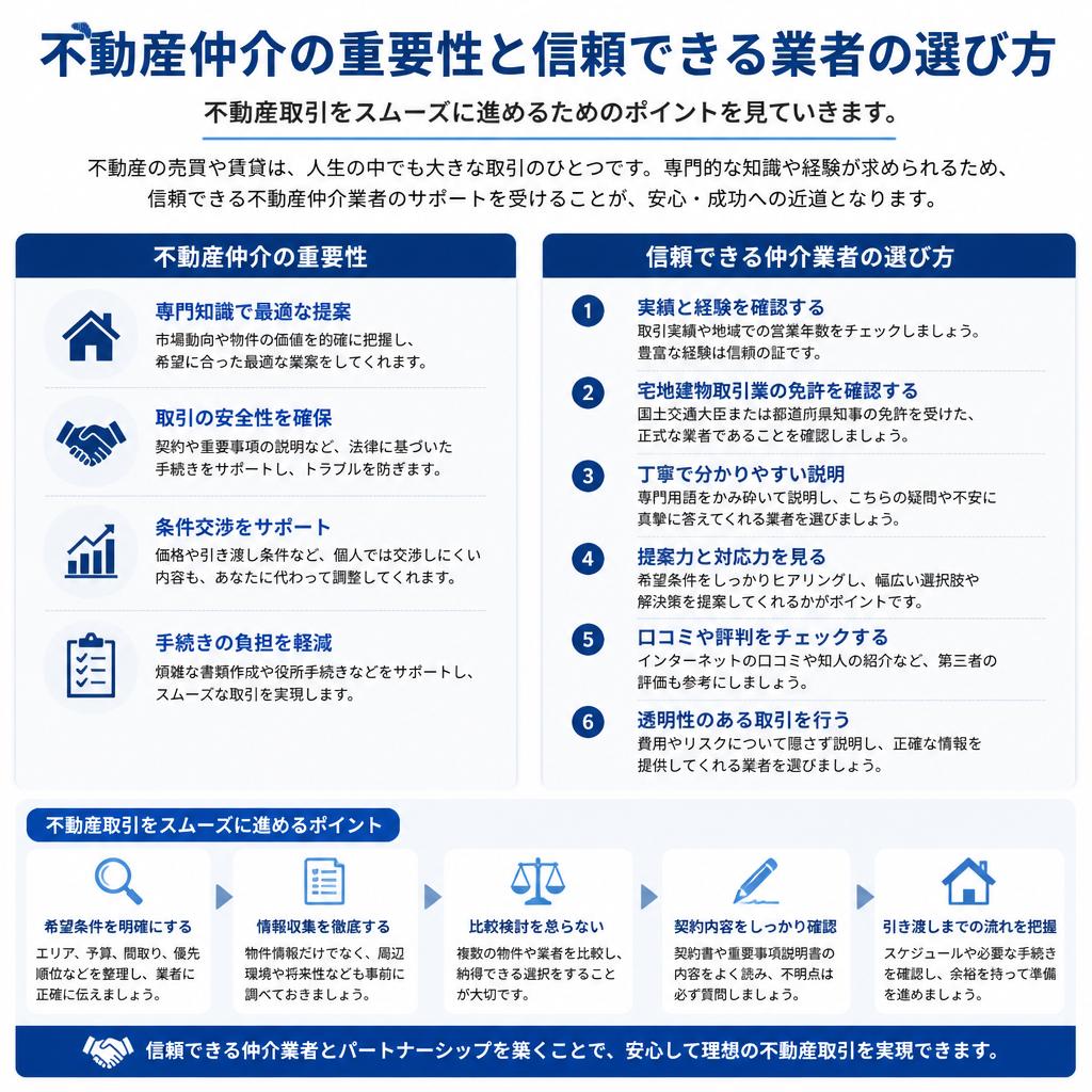 不動産仲介の役割