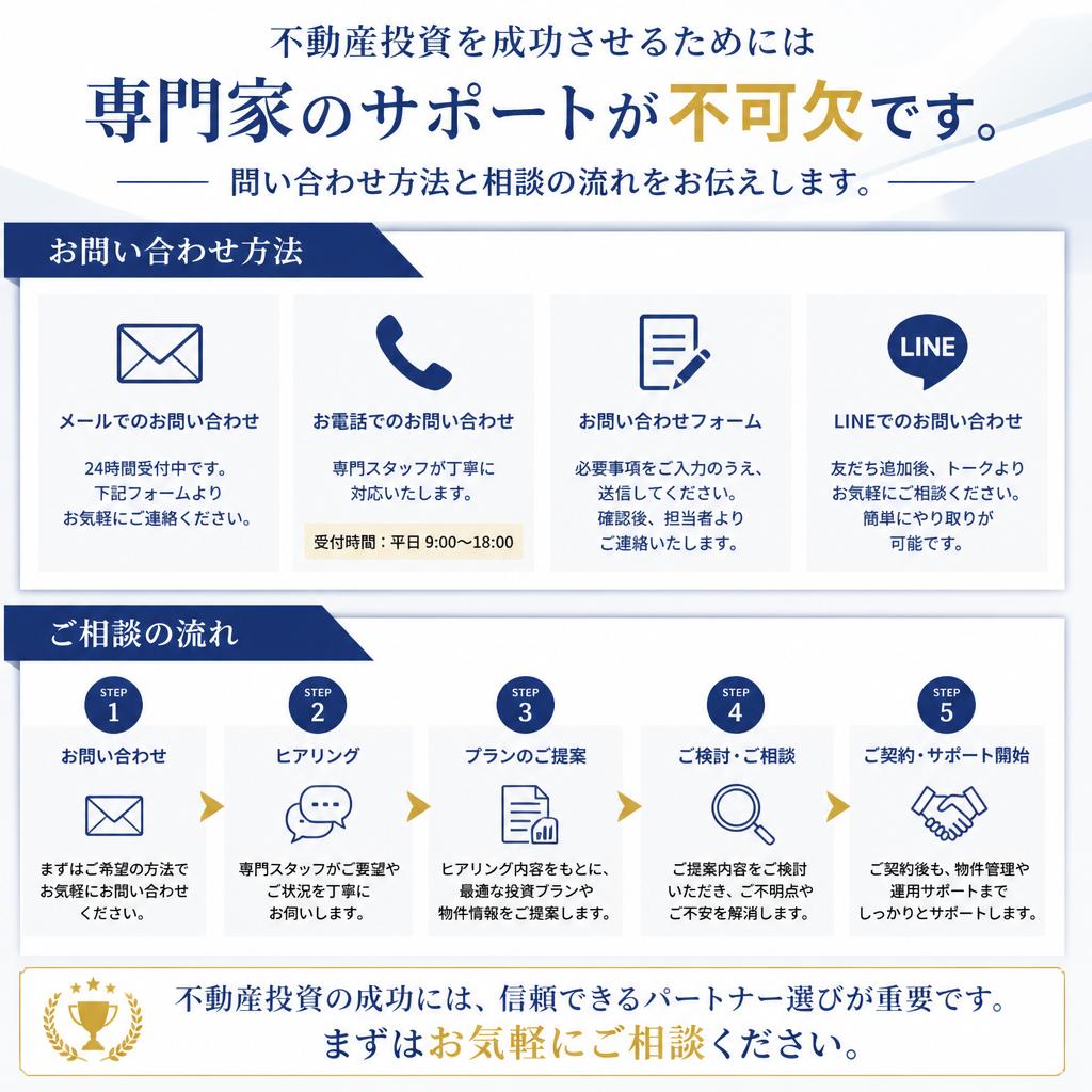 7. 専門家への相談で安心の投資を