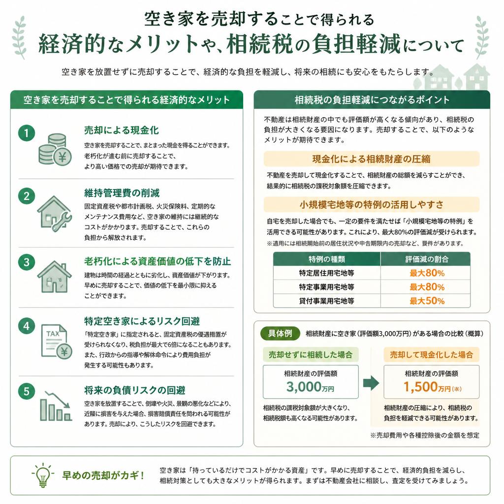 売却のメリットとは？