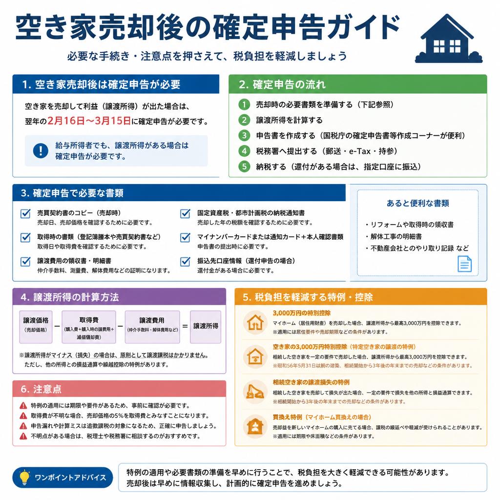 確定申告のポイント