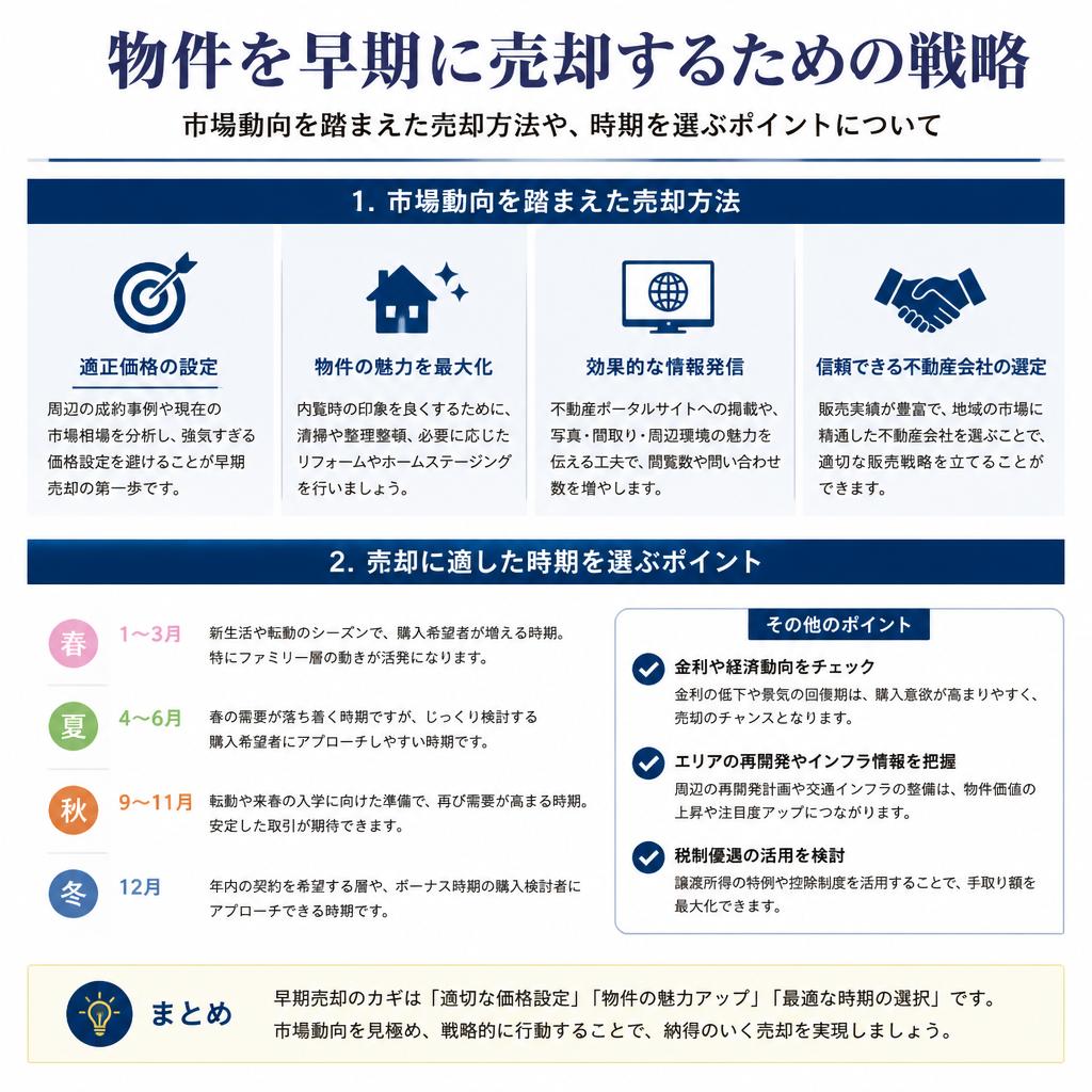 早期売却のコツ