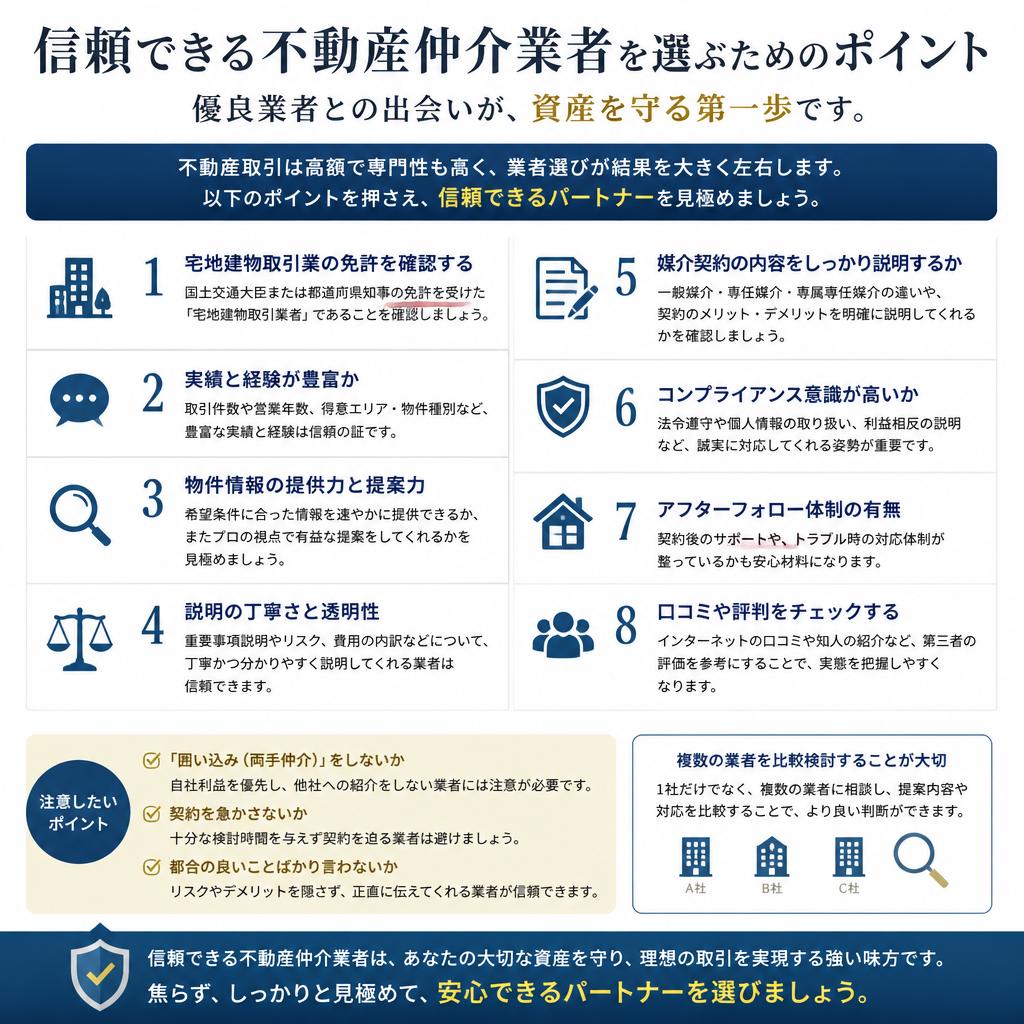 不動産仲介の選び方