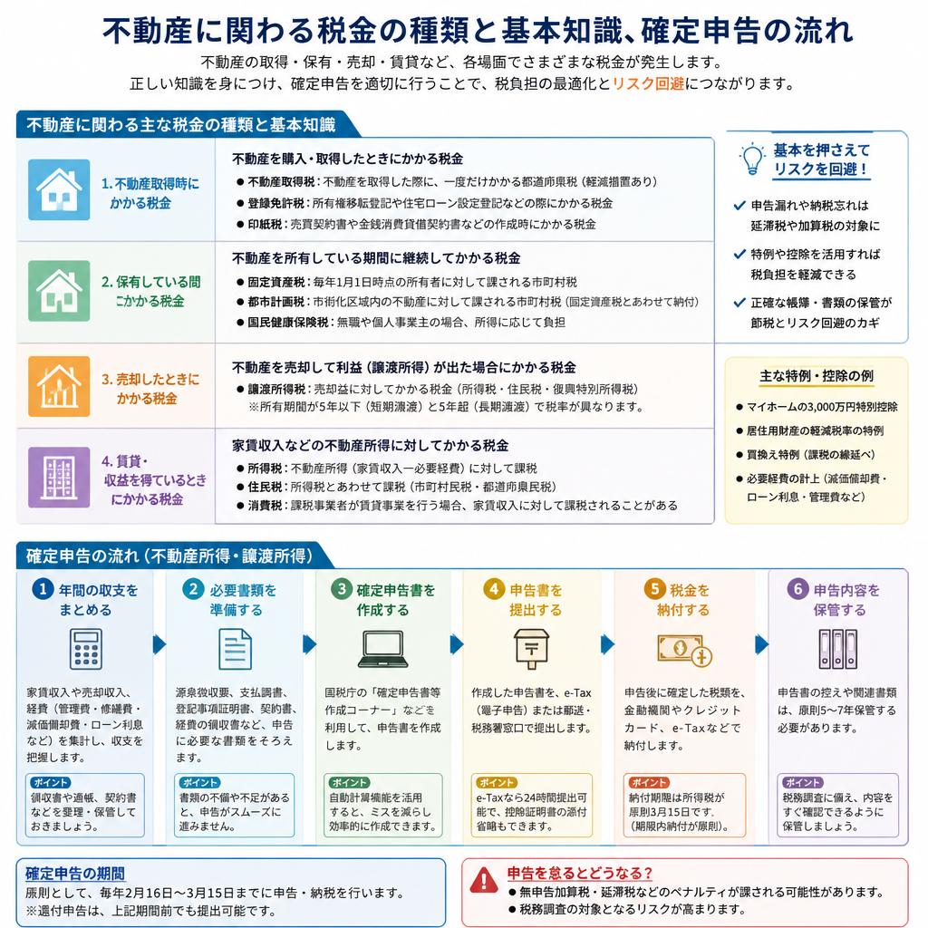税金の基本と確定申告の流れ