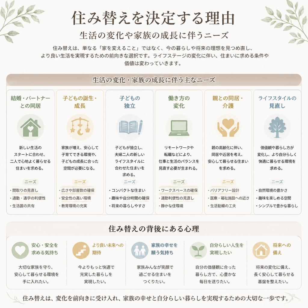 4. 様々な住み替えの理由