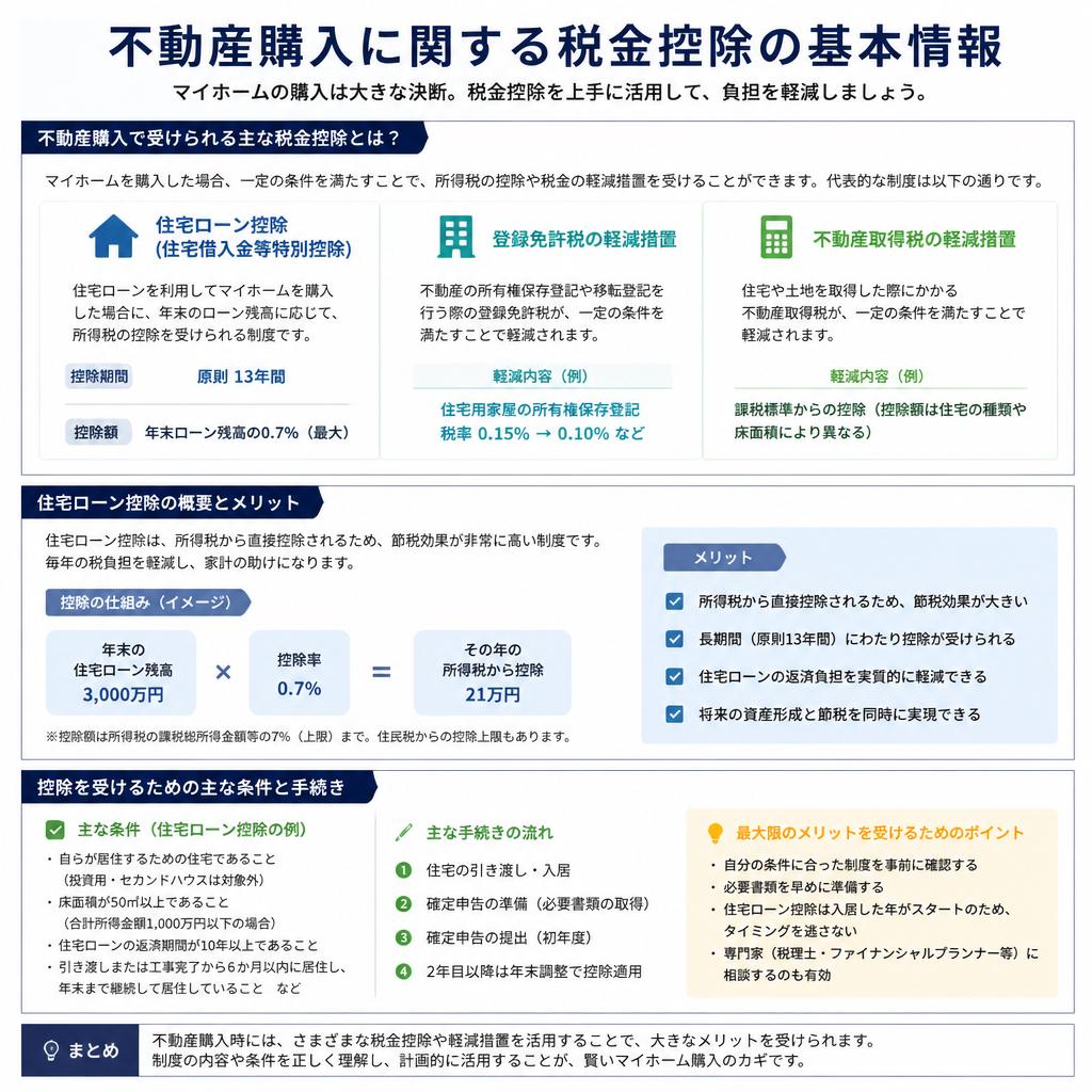 税金控除の基礎知識｜知らなきゃ損！