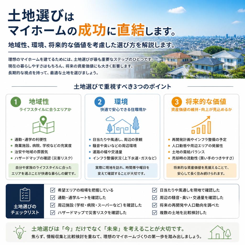 5. 土地選びのポイント