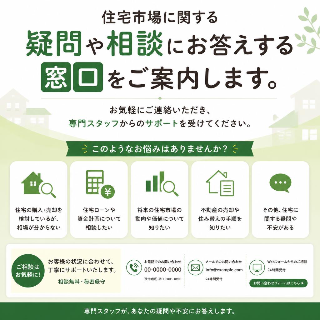 お問い合せ・相談窓口のご案内