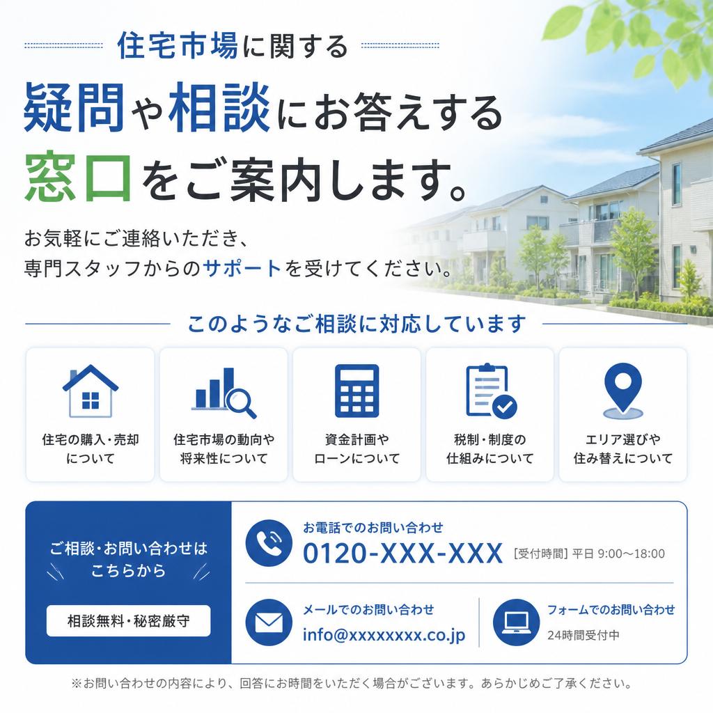 お問い合せ・相談窓口のご案内