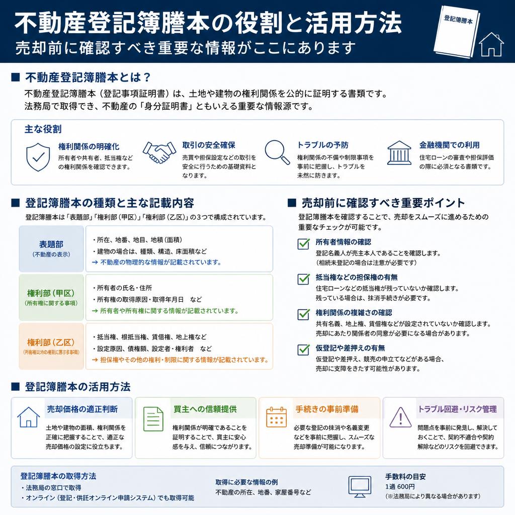 2. 登記簿謄本の重要性とは？