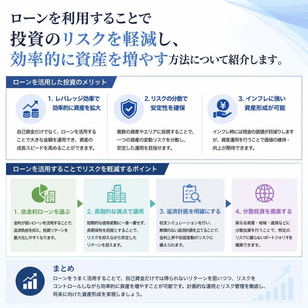 4. 住宅ローンの活用術