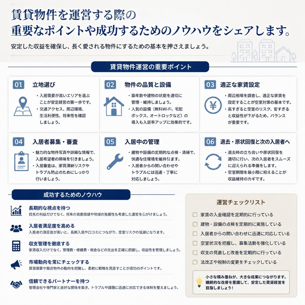 5. 賃貸経営の成功法則