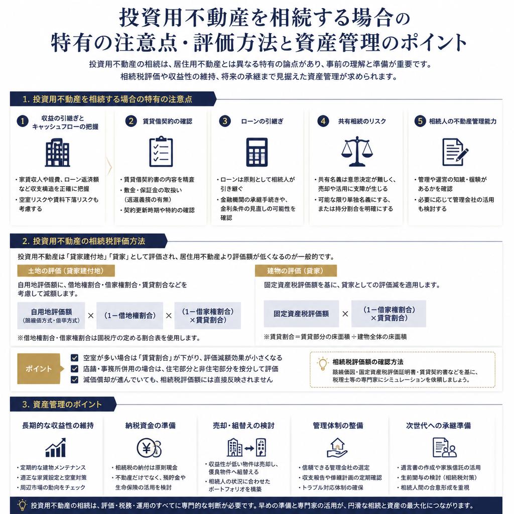 投資用不動産の相続