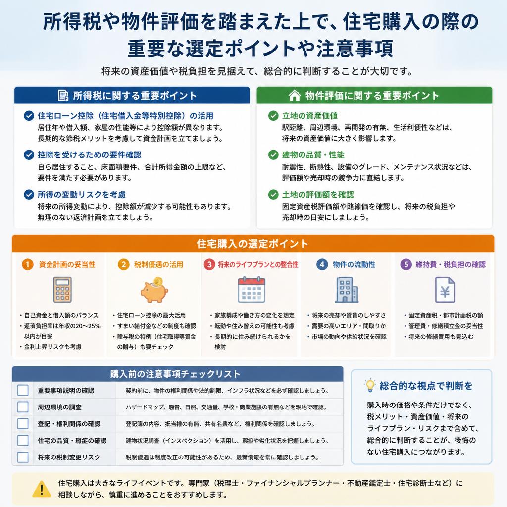 賢い住宅購入のためのポイント