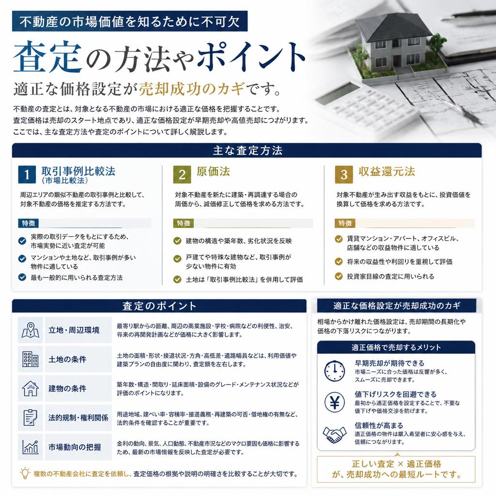 不動産査定の重要性