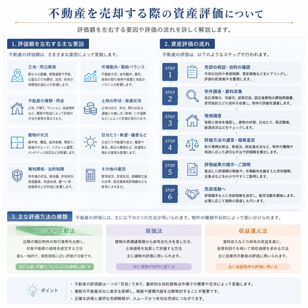 資産評価のポイント