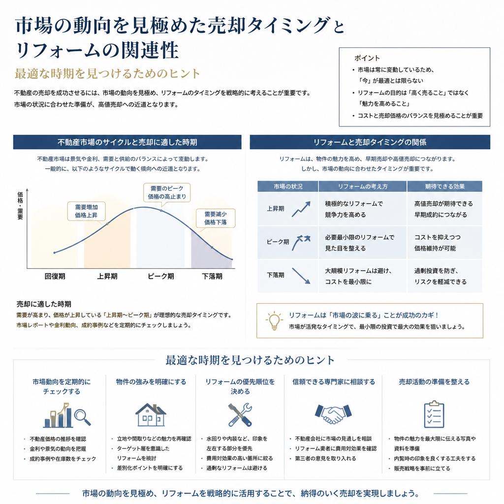 売却タイミングの重要性