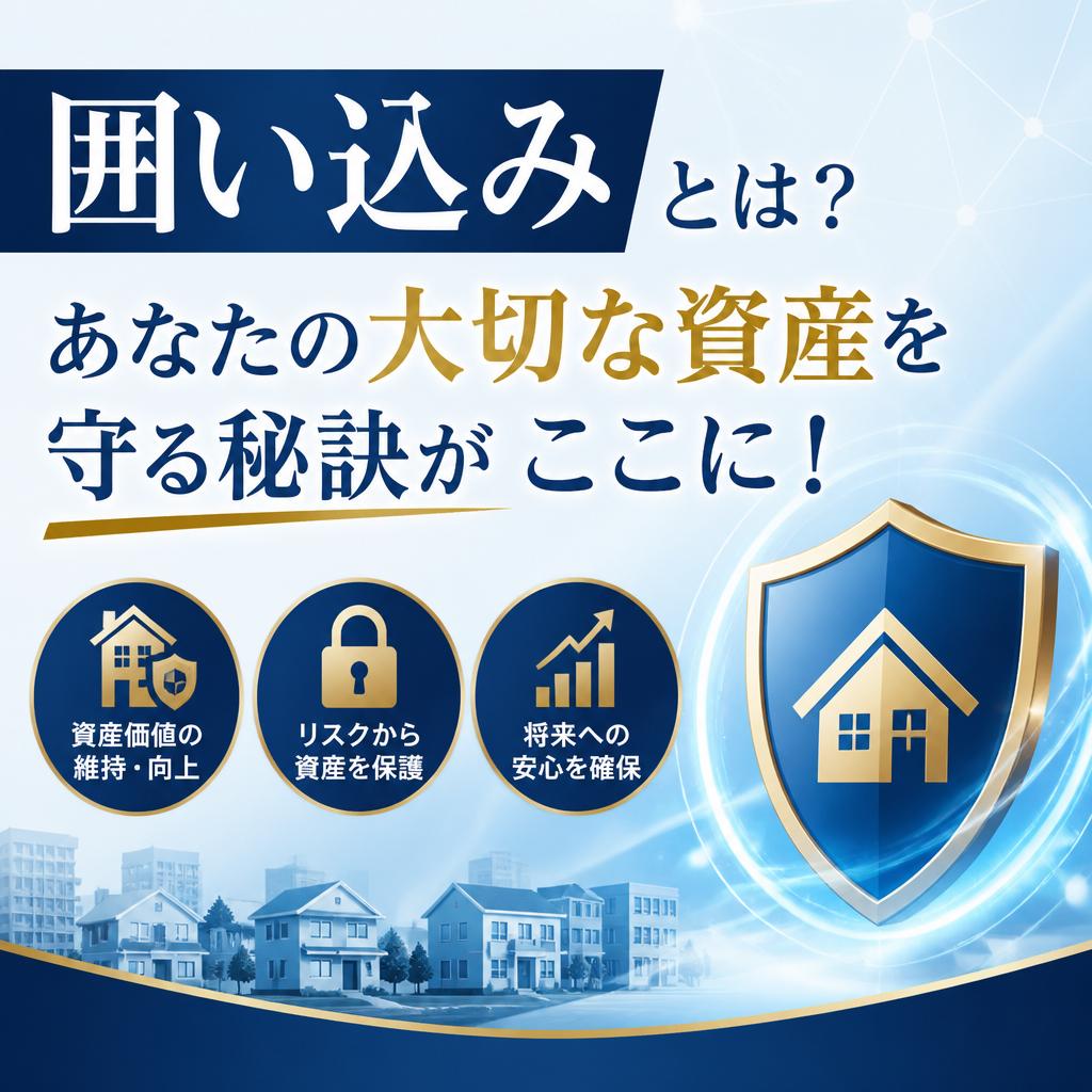 囲い込みとは？あなたの大切な資産を守る秘訣がここに！