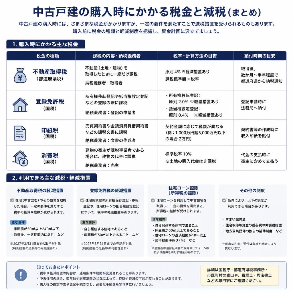 税金面の考慮ポイント