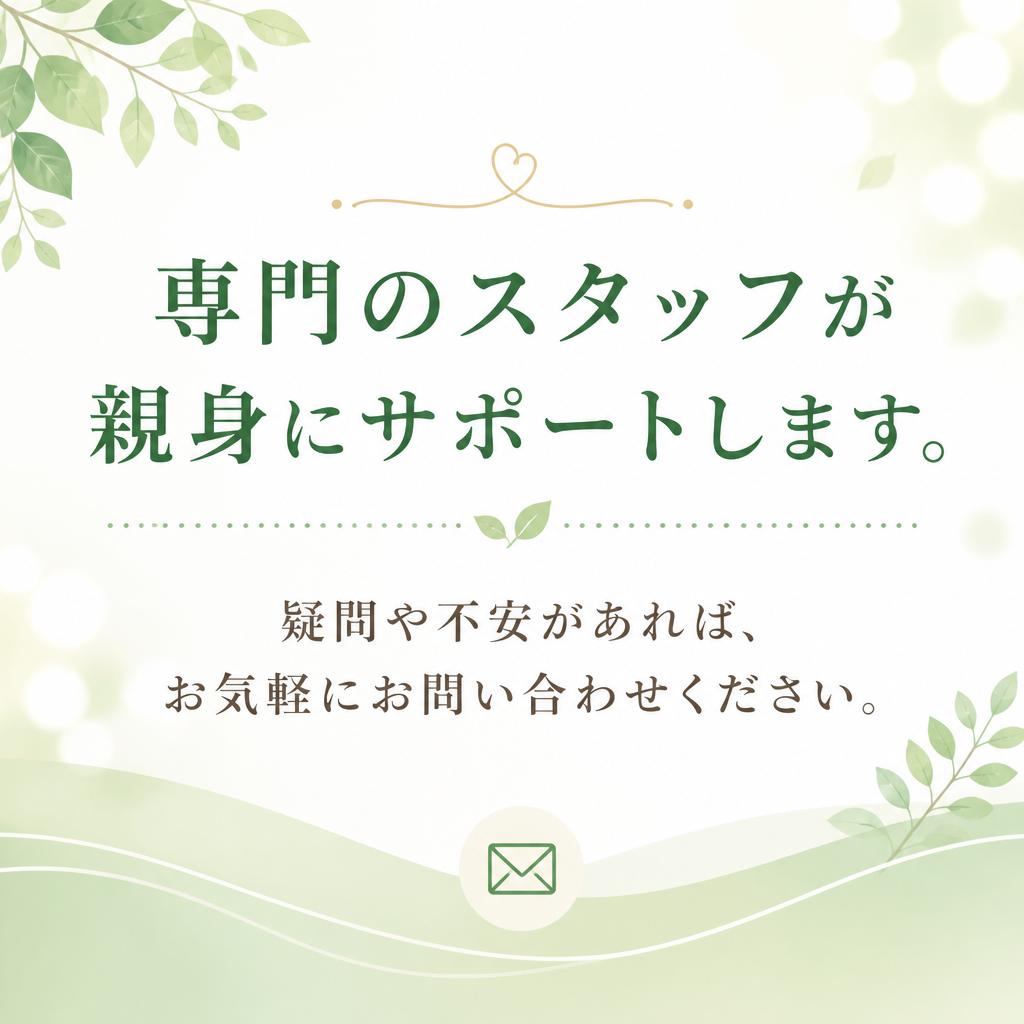 お問い合わせでサポートを受ける