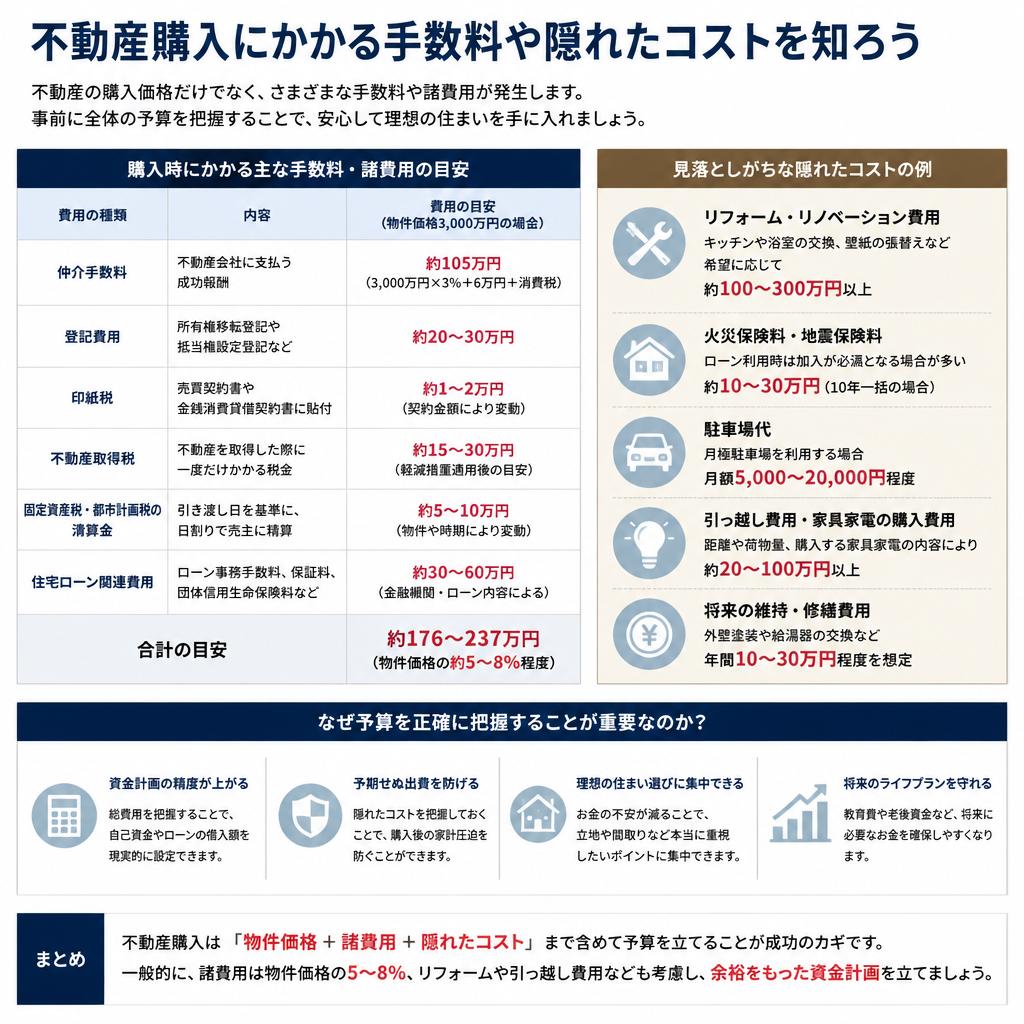 手数料と隠れたコスト